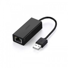Ugreen 20254 USB 2.0 10/100 Mbps Network Adapter Black ABS 10CM